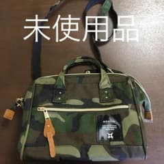 新品未使用　anello   カモフラ　迷彩　口金2wayショルダーバッグのサムネイル