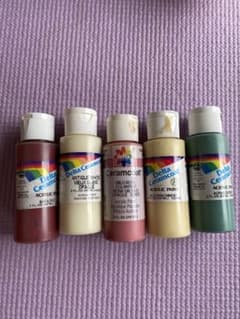 トールペイント 絵の具　紫花豆様専用のサムネイル