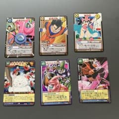 ドラゴンボール カードゲーム 6枚セットのサムネイル