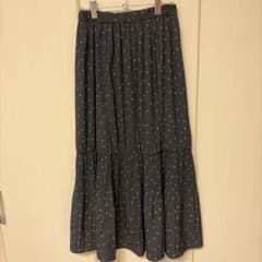 JOURNALSTANDARD relume ドット柄 プリーツ ロングスカート
