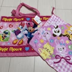 Minnie Mouse Lesson Bag and Loop Towel Set (2 pieces)