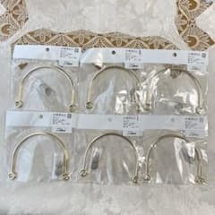 Joint 金属持ち手 ゴールド 小 6個セットのサムネイル