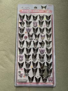 Kuromi ボンボンドロップミニシールのサムネイル
