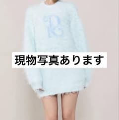Darich 다리치 DR 니트 풀오버 색소폰 블루 프리 사이즈