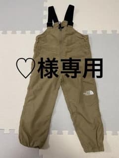 THE NORTH FACE ベージュオーバーオール 110のサムネイル