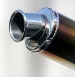 Realize 100φ×450mm 60.5φカールチタン汎用サイレンサー - メルカリ