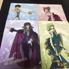 コードギアス クリアファイル4点セット