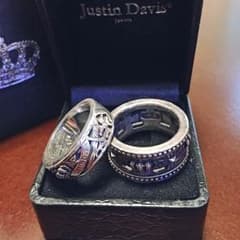 justin davis ring 2つセットのサムネイル