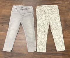 H&M キッズ パンツ 2点セット 日本サイズ　100cmのサムネイル