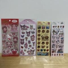 キャラクターシール 4種セット まとめ売りのサムネイル