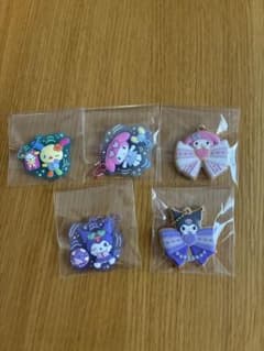 サンリオ キャラクターズ ラバーキーホルダー 5種セットのサムネイル