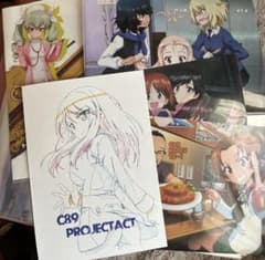 ガールズアンドパンツァー 複製原画 クリアファイルセットのサムネイル