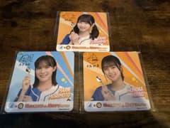 日向坂46 ココイチdeHAPPY コースター 藤嶌果歩・平尾帆夏・森本茉莉のサムネイル