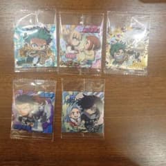ハ*ー様 僕のヒーローアカデミア ヒロアカ ウエハース にふぉふめーしょん 緑谷のサムネイル