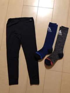 UNIQLO スパッツ　adidas ソックス　靴下　セットのサムネイル