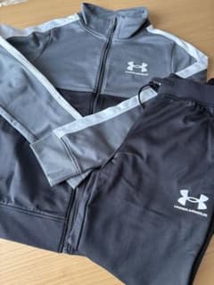UNDER ARMOUR ジャージ グレー ブラック140のサムネイル
