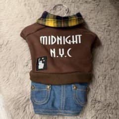 MIDNIGHT N.Y.C 犬用ドッキングワンピース　サイズ1のサムネイル