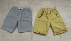 まとめ売り！ストライプとイエローのハーフパンツ 2店セットSALEのサムネイル
