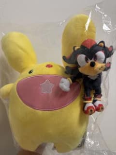 セガラッキーくじ】カーバンクル&シャドウぬいぐるみ - メルカリ