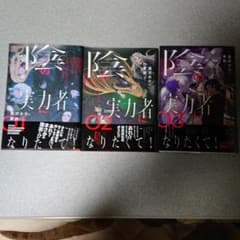 陰の実力者になりたくて！1～3刊の小説の3冊セットのサムネイル