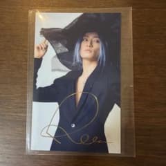Yes!東京 HMV SUPER★DRAGON 柴崎楽　箔押しサイン トレカのサムネイル