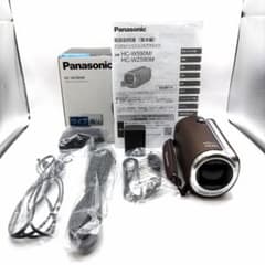 ほぼ新品✨HC-W590M ブラウン Panasonic カメラ ビデオカメラ - メルカリ