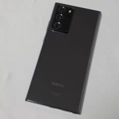 액정 불량 없음 Galaxy note20 ultra SIM 프리 판정 ○ au 버전