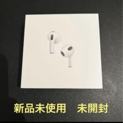 【新品未使用】Apple Airpods (第3世代) MME73J/Aのサムネイル