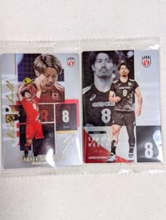 【関田誠大】日本代表 バレーボール トレーディングカード2枚セットのサムネイル