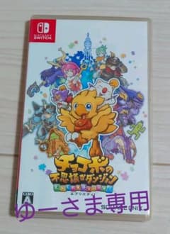 ゆーさま専用 チョコボの不思議なダンジョン switchのサムネイル