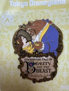 東京ディズニーランド 美女と野獣 ピンバッジ 新品 - メルカリ
