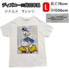 限定」ディズニー 井田幸昌コラボ ドナルドTシャツ L ZOZOVILLA - メルカリ