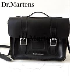 極美品 Dr.Martens 13インチ レザー サッチェル バッグ 廃盤 - メルカリ