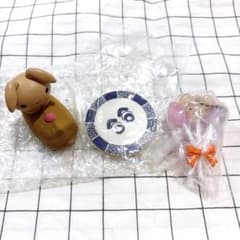 Brand new and unused! Crayon Shin-chan Nene-chan's Rabbit Gacha Figure Set of 2