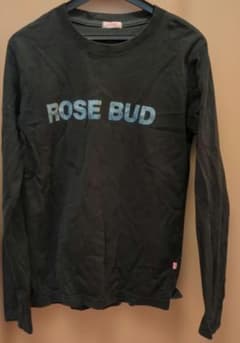 ROSE BUD 長袖Tシャツ 黒