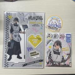 桃源暗鬼 ジャージメイド アクスタ 缶バッジ 無陀野無人 - メルカリ