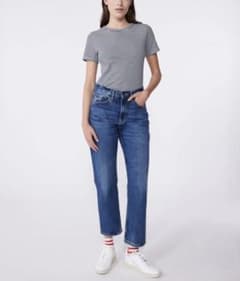 美品【PETIT BATEAU】プチバトー ミラレ 半袖 Tシャツ M／18aのサムネイル