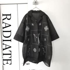 RADIATE 新品 刺繍シャツ 半袖 ゆったり オーバーサイズ - メルカリ