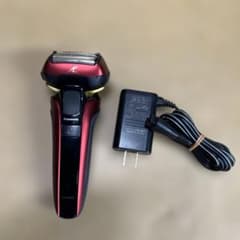 パナソニック ラムダッシュ メンズシェーバー 5枚刃 赤 ES-CLV5D-R