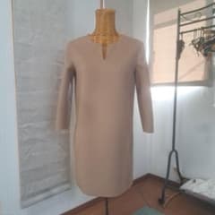 Max Mara　アンゴラ混ワンピース　キャメのサムネイル