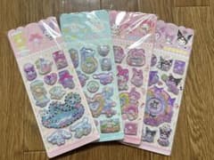 ウォーターシール　サンリオ　４枚セットのサムネイル