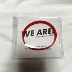 WE ARE ラバーバンド 赤 レッドのサムネイル