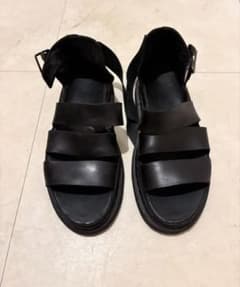 Dr. Martens レザーサンダル ブラックのサムネイル