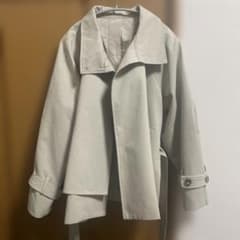 welinoa　Half cape short trench　エクリュ welinoa HALF CAPE SHORT TRENCH ecru - メルカリ