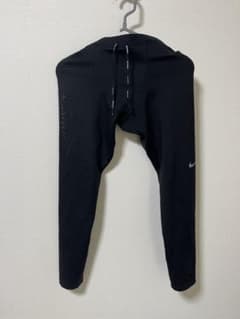 Nike ロングタイツ　ランニング　ブラックのサムネイル