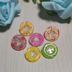 ハンドメイド ボタン パーツ レジンのサムネイル