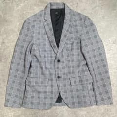 AZUL by moussy 맨즈 글렌 체크 테일러드 재킷 S