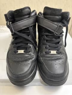 NIKE AIR FORCE 1 MID ブラック スニーカーのサムネイル