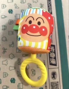 アンパンマン 布製ラトル 歯固め付きのサムネイル