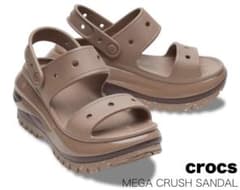 crocs メガ クラッシュ サンダル 厚底のサムネイル